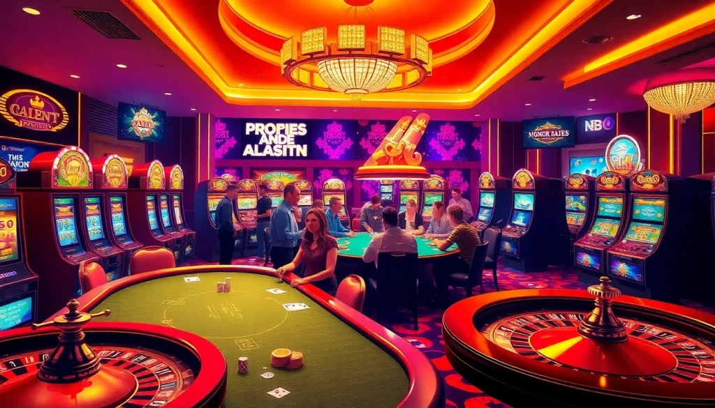 Experience the thrill of winning at casino games like those at https://789win.apartments/ with vibrant poker tables and slot machines.