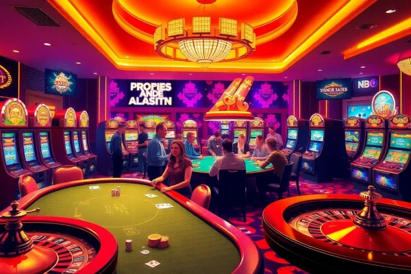 Experience the thrill of winning at casino games like those at https://789win.apartments/ with vibrant poker tables and slot machines.