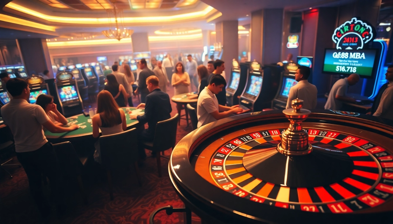 Experience the thrill of casino action at https://af88.mba/ where players enjoy roulette, poker, and vibrant slot machines.